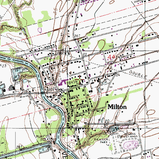 Topographic Map of Cedar Village Shopping Center, LA