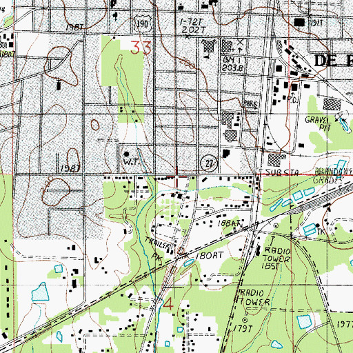 Topographic Map of Building Blocks Child Care and Learning Center, LA