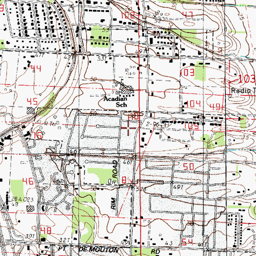 Topographic Map of Jumpstart Early Childhood Learning Center, LA