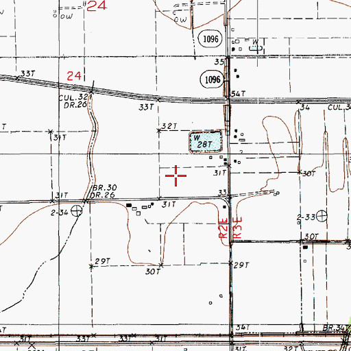 Topographic Map of Country Air Mobile Home Park, LA