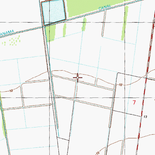 Topographic Map of Pelican Point Golf and Country Club, LA