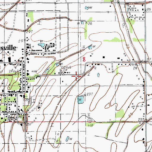 Topographic Map of Abundant Grace Family Church, LA