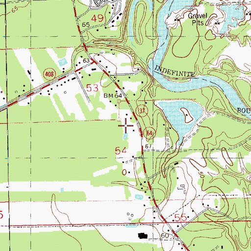 Topographic Map of Covenant Community Church, LA