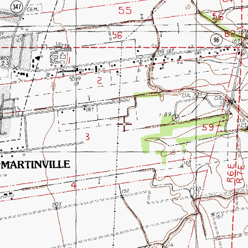 Topographic Map of First Apostolic Church, LA
