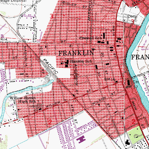 Topographic Map of Holding Forth the Word of Life, LA