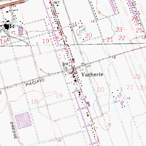 Topographic Map of New Creation Life Changing Ministry, LA
