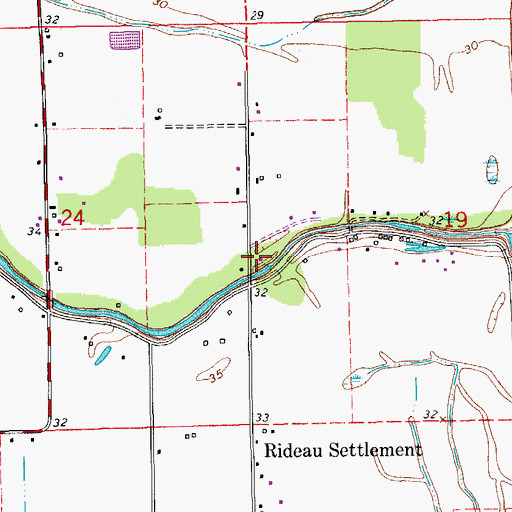 Topographic Map of New Pilgrim Baptist Church, LA