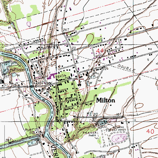 Topographic Map of Saint Josephs Church, LA