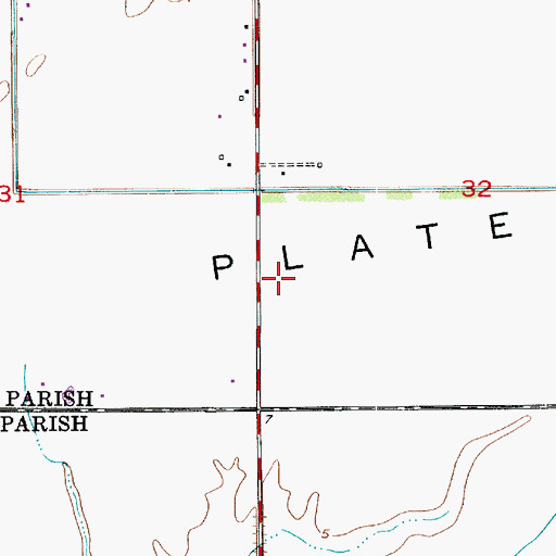 Topographic Map of Vineyard Christian Fellowship Church, LA