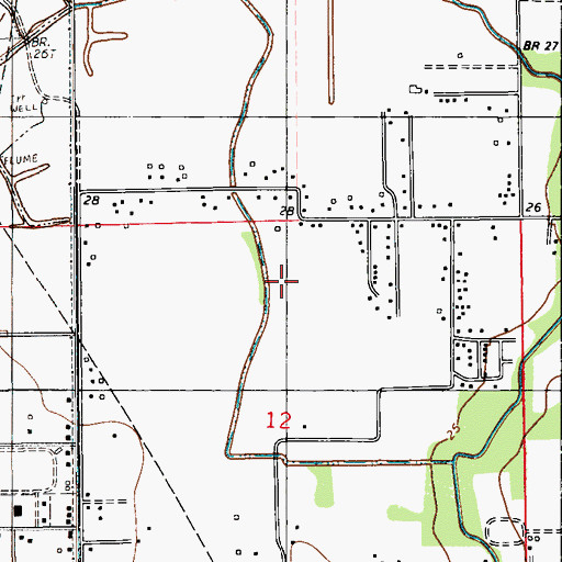 Topographic Map of Country Aire Mobile Estates Wastewater Treatment Facility, LA