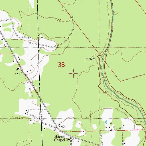 Topographic Map of Tangipahoa Septic Tank Sludge Treatment Facility, LA
