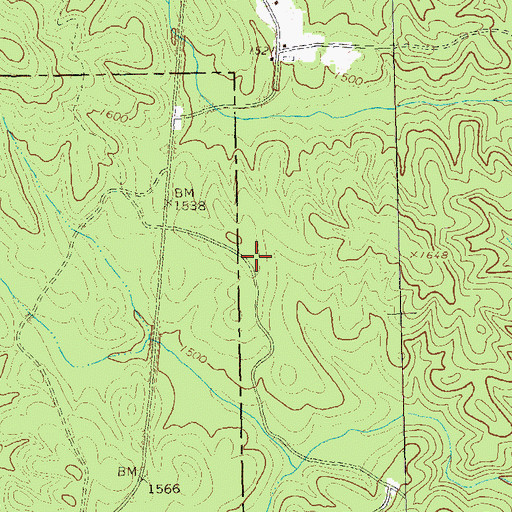Topographic Map of Dawson County Fire Department Station 6, GA