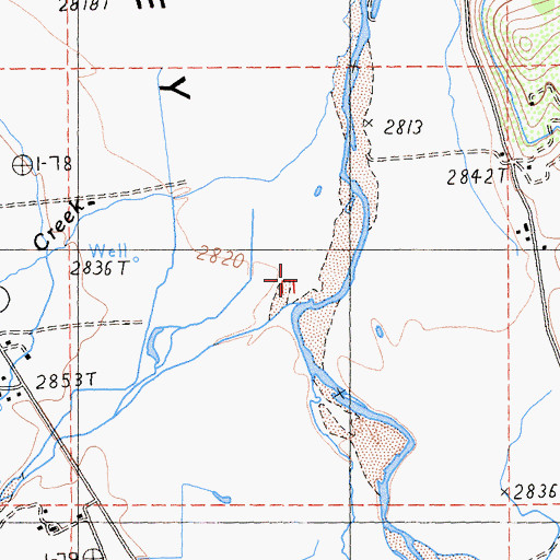 Topographic Map of French Creek, CA