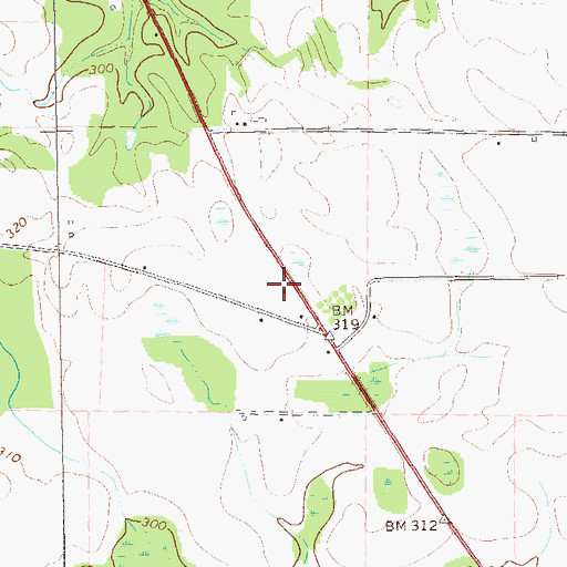 Topographic Map of Early County Fire Department Urquhart Station, GA