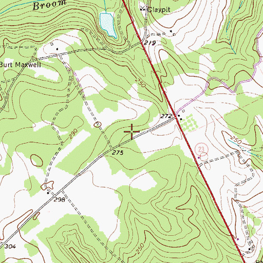 Topographic Map of Burke County Emergency Management Agency Engine Company 2, GA