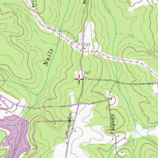 Topographic Map of Henry County Fire Department Station 10, GA