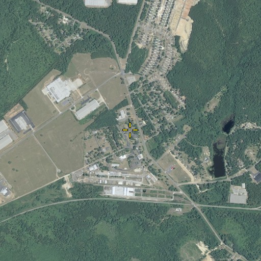 Aerial/Satellite Image of Georgia Forestry Commission, GA