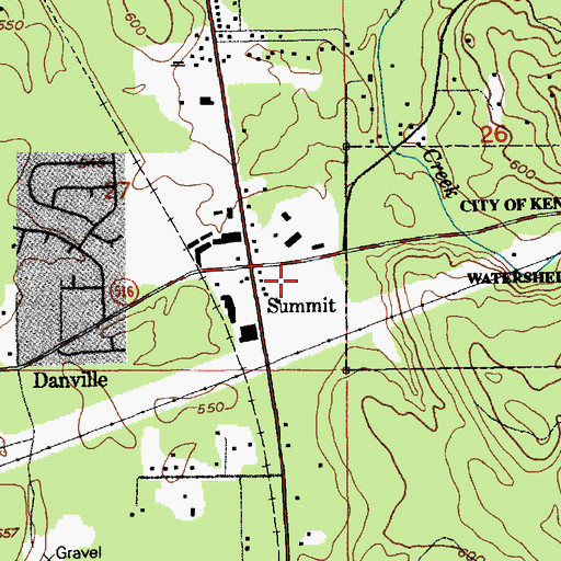 Topographic Map of Kids Country Learning Center, WA