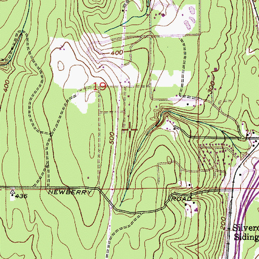 Topographic Map of A Childs Delight Learning Center, WA