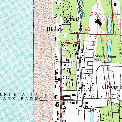 Topographic Map of Galilean Retreat Center, WA