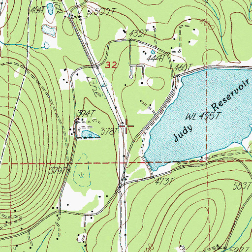 Topographic Map of Skagit Water Treatment Plant, WA