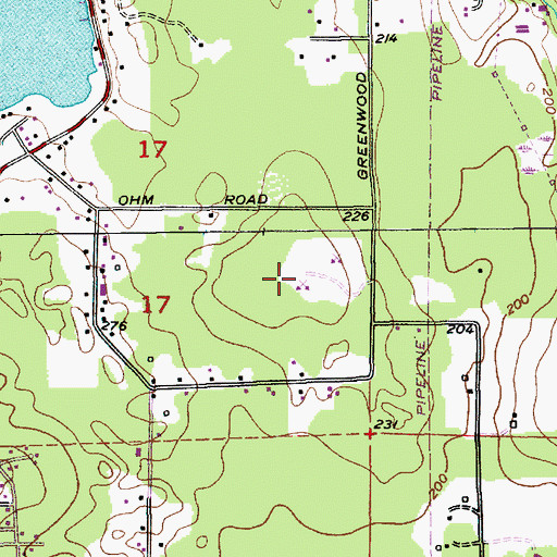 Topographic Map of Lake Stevens Landfill, WA