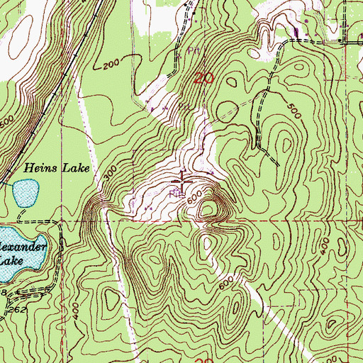 Topographic Map of Kitsap Quarry, WA