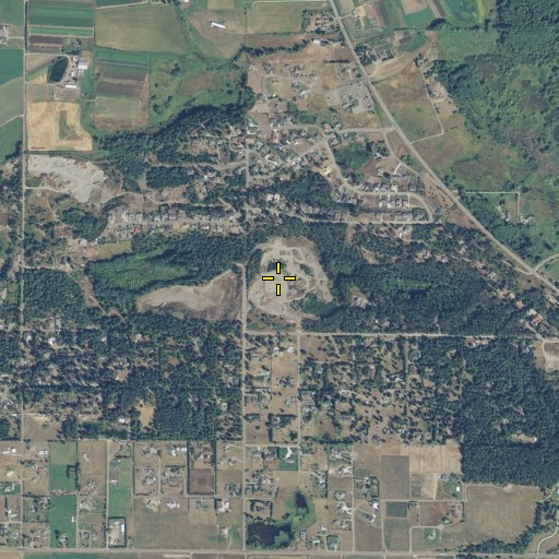 Aerial/Satellite Image of Kirner Pit, WA