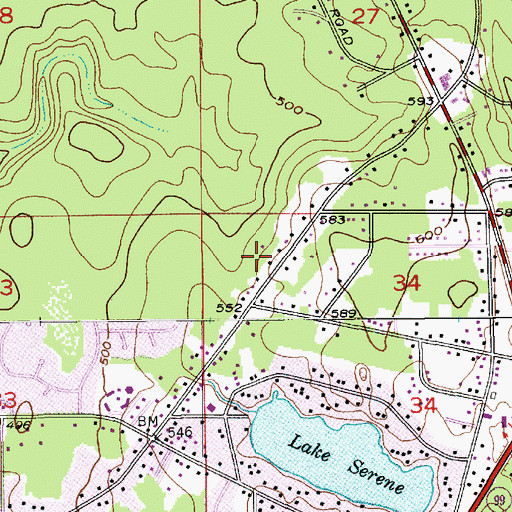 Topographic Map of Mukilteo Montessori Preschool and Kindergarten, WA