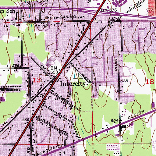 Topographic Map of Childrens Learning Academy, WA