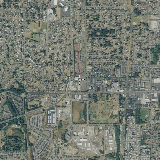 Aerial/Satellite Image of Renton Technical College Houser Building, WA