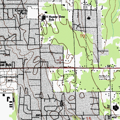 Topographic Map of Childrens Village Child Care Center, WA