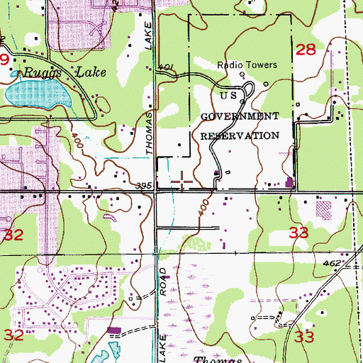 Topographic Map of Kindercare Learning Center 1707, WA