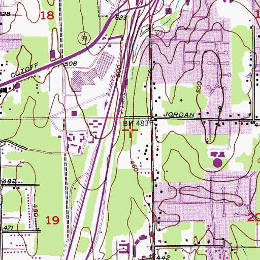 Topographic Map of Kindercare Learning Center 899, WA