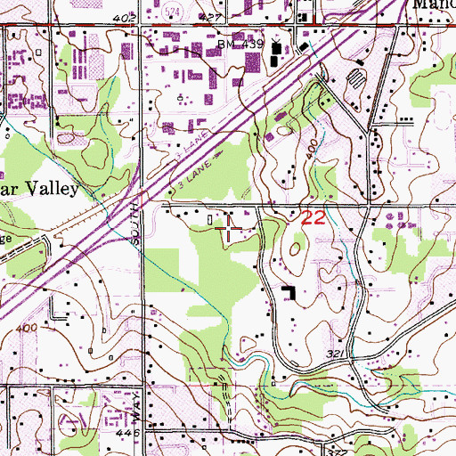 Topographic Map of Kindercare Learning Center 1209, WA