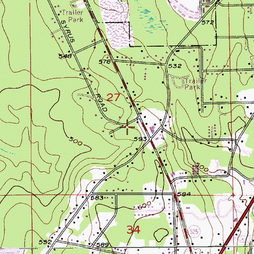 Topographic Map of Kindercare Learning Center 467 Mukilteo, WA