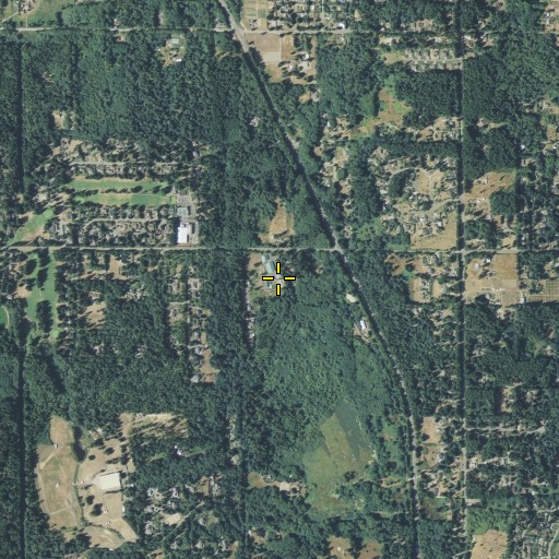 Aerial/Satellite Image of Hazel Creek Montessori School, WA