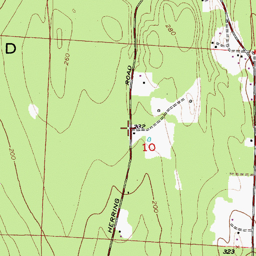 Topographic Map of Island Christian Academy, WA