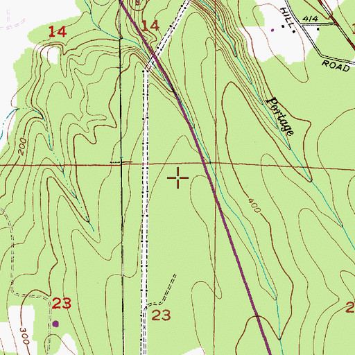 Topographic Map of Pioneer Elementary School, WA