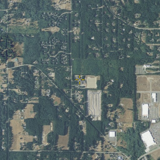 Aerial/Satellite Image of Vinland Elementary School, WA