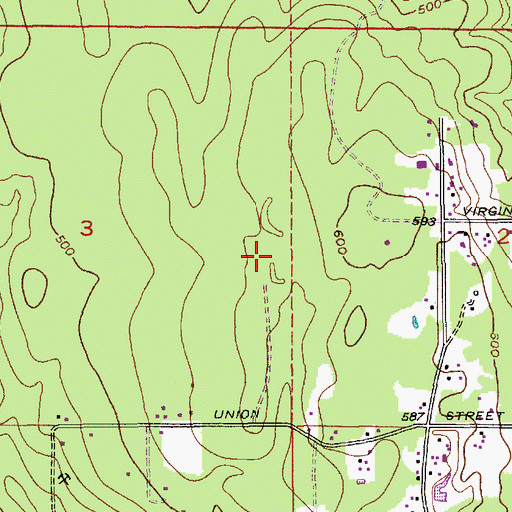 Topographic Map of Snohomish County Fire District 7 Station 77 - Gold Creek, WA