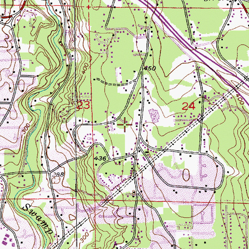 Topographic Map of Snohomish County Fire District 1 Hilltop Station 22, WA