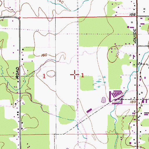 Topographic Map of Evergreen North Cascades Health and Rehabilitation Center, WA
