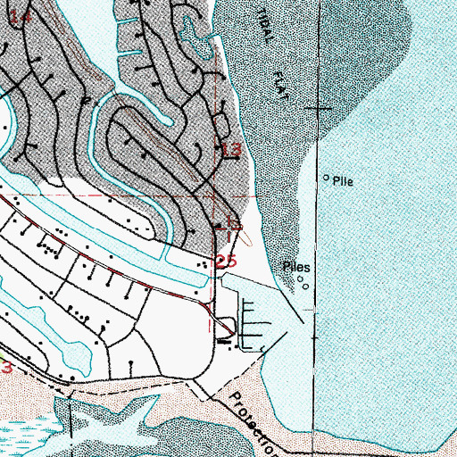 Topographic Map of Harbour Pointe Shores Retirement and Assisted Living Center, WA