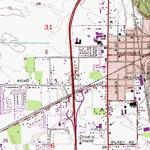 Topographic Map of Where the Heart is Assisted Living and Alzheimer's Care Center, WA