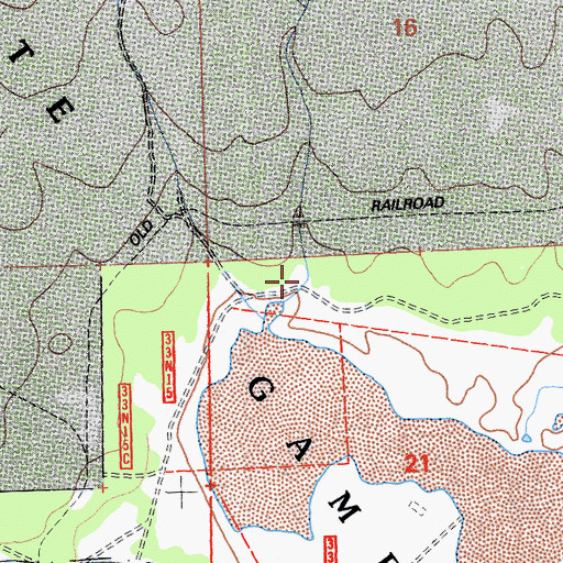 Topographic Map of Grass Valley, CA