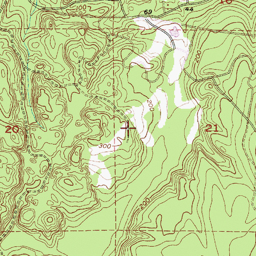 Topographic Map of Port Ludlow Golf Resort, WA