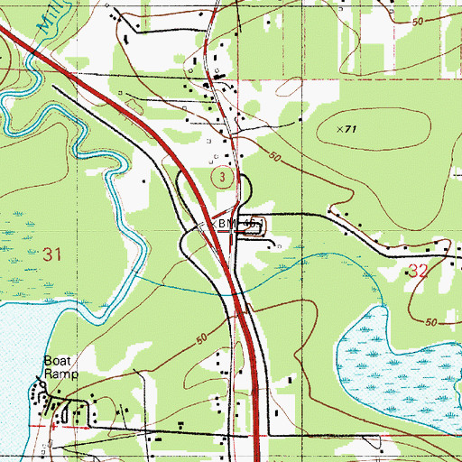 Topographic Map of We and You Recreational Vehicle Park, WA