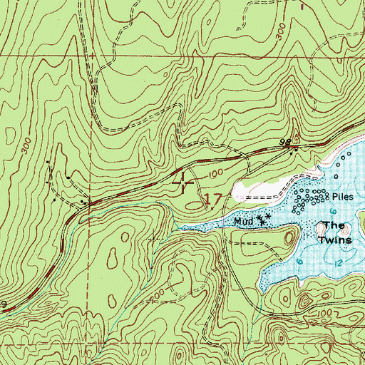 Topographic Map of Port Ludlow Recreational Vehicle Park, WA