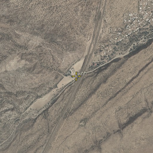Aerial/Satellite Image of Bear Creek, AZ